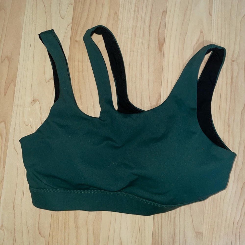 P'tula Dark Green Workout Bra